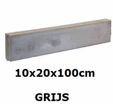 betonband 10x20x100cm