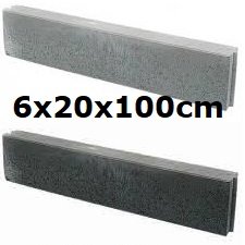 betonband 6x20x100cm
